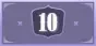 Number 10 wheel segment card