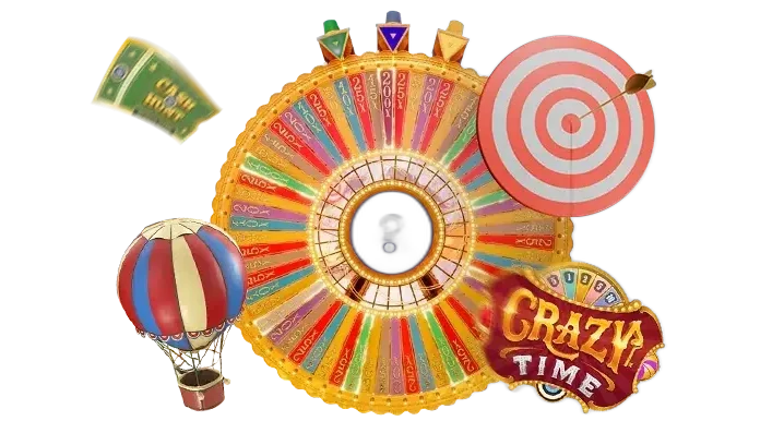 Crazy Time live show context for Coin Flip viewing