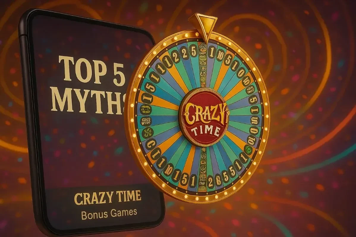 Crazy Time FAQ and myths screen
