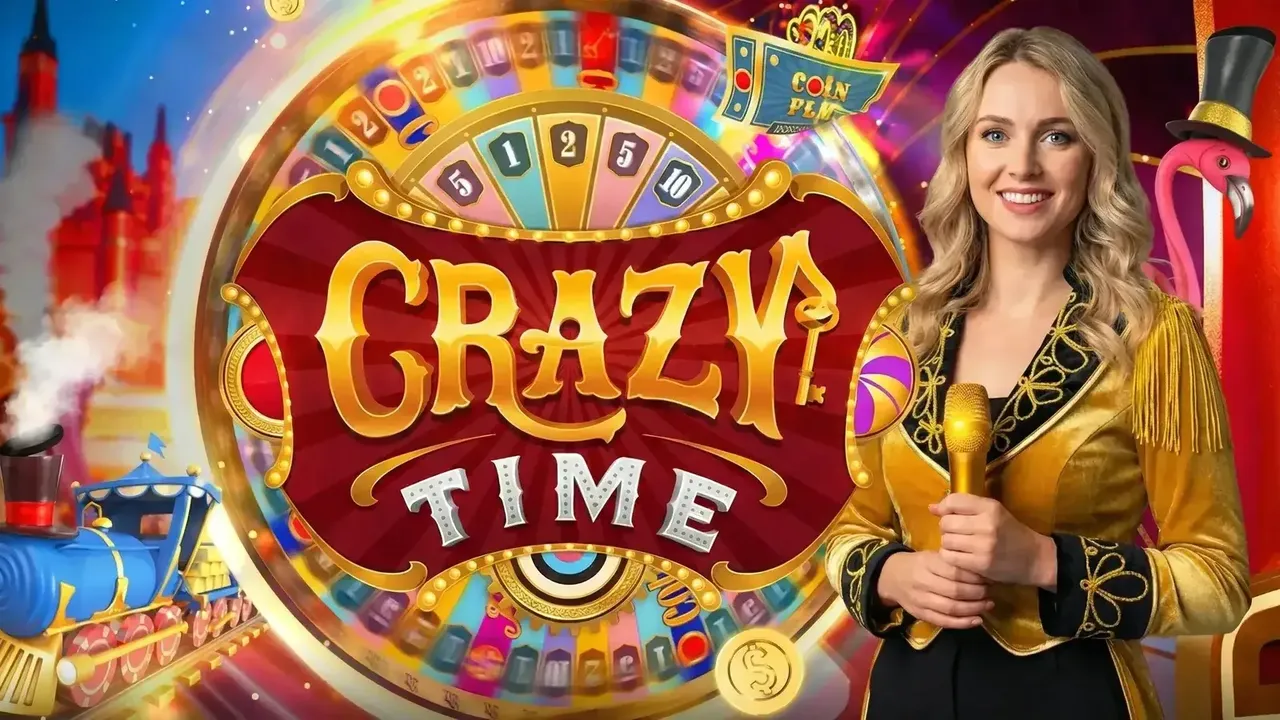Crazy Time live table used for bet timing and strategy practice