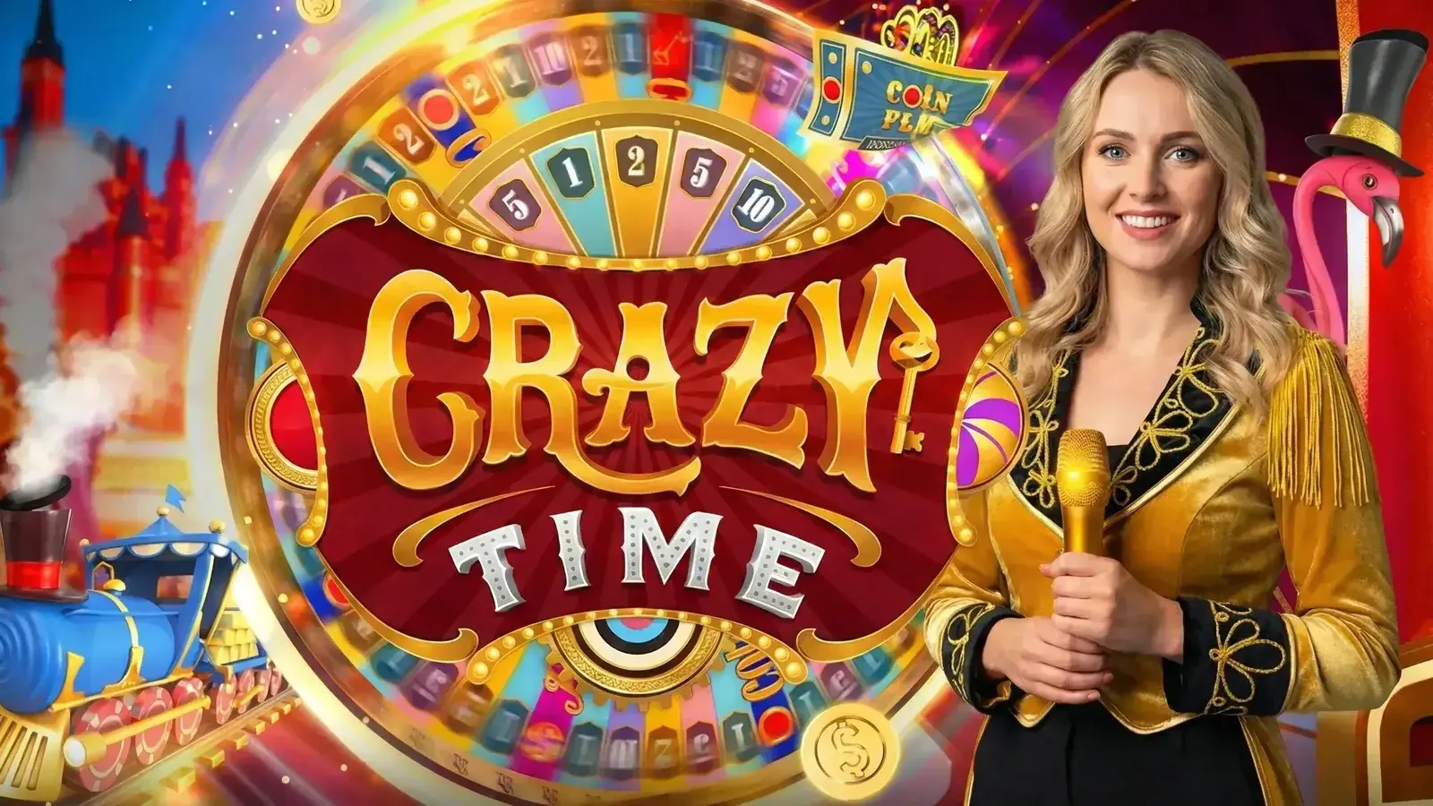 Crazy Time live game show video preview